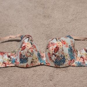 Cacique Multicolor Floral Bra